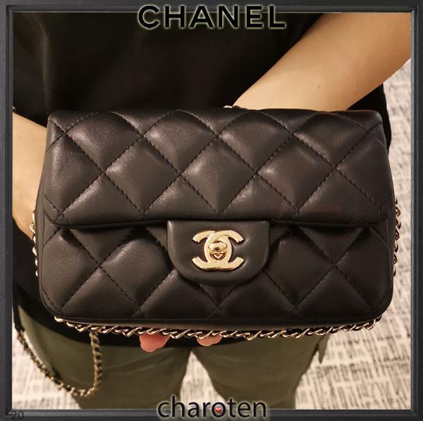 CHANEL シャネル偽物 ロゴ入りパールにLove 超限定 ミニショルダ 20021410